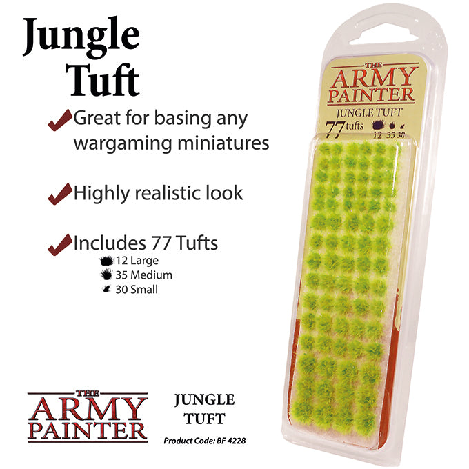 The Army Painter: Battlefields - Jungle Tuft-LVLUP GAMES