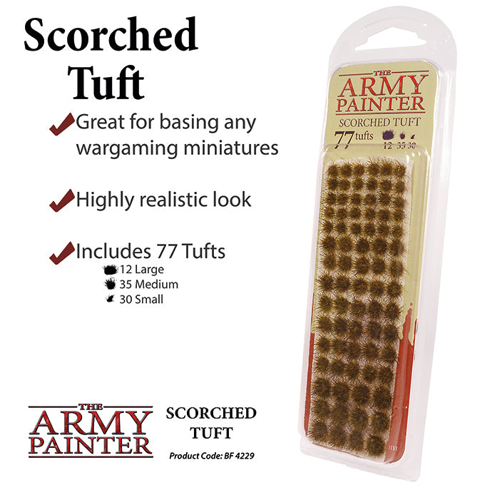 The Army Painter: Battlefields - Scorched Tuft-LVLUP GAMES
