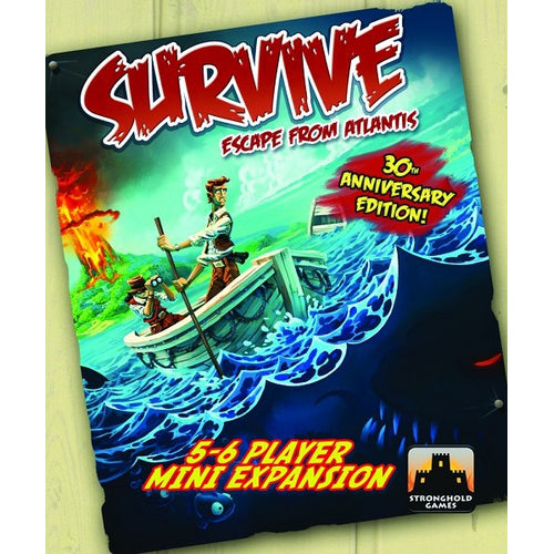 Survive: Escape from Atlantis! 30th Anniversary Edition - 5-6 Player Mini Expansion