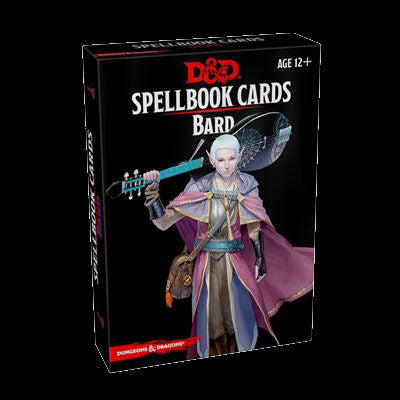 D&D Spellbook Cards-Bard-LVLUP GAMES