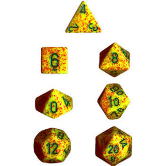 Chessex Dice: Speckled Colours, 7-Piece Sets-Lotus-LVLUP GAMES