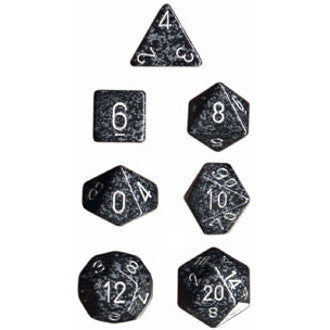 Chessex Dice: Speckled Colours, 7-Piece Sets-Ninja-LVLUP GAMES