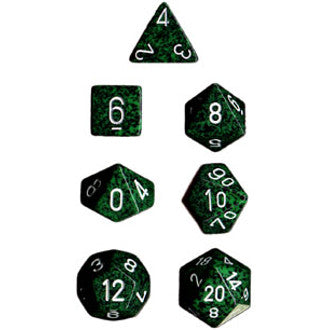 Chessex Dice: Speckled Colours, 7-Piece Sets-Recon-LVLUP GAMES
