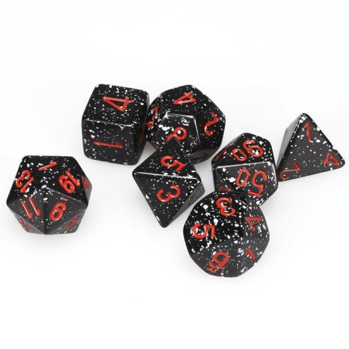 Chessex 7-Piece Sets: Speckled Dice - Space