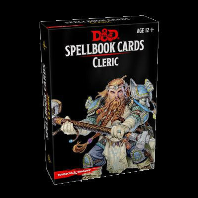 D&D Spellbook Cards-Cleric-LVLUP GAMES