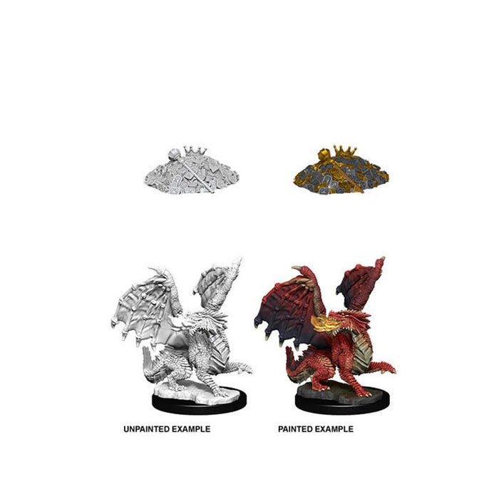 D&D Nolzur's Marvelous Miniatures:  Red Dragon Wyrmling -LVLUP GAMES
