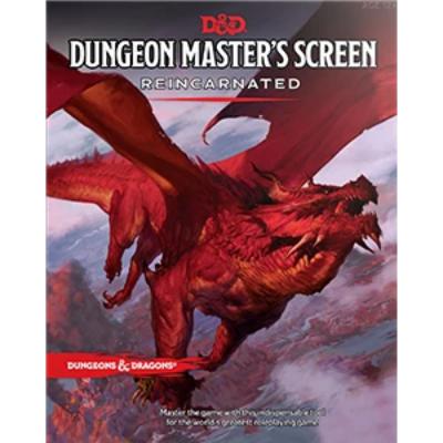 D&D Dungeon Master's Screen Reincarnated-LVLUP GAMES