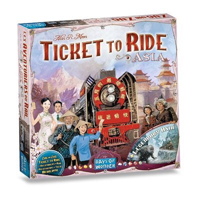 Ticket to Ride Map Collection: Volume 1 - Asia