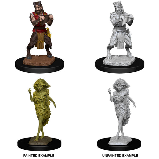 D&D Nolzur's Marvelous Miniatures:  Satyr And Dryad -LVLUP GAMES