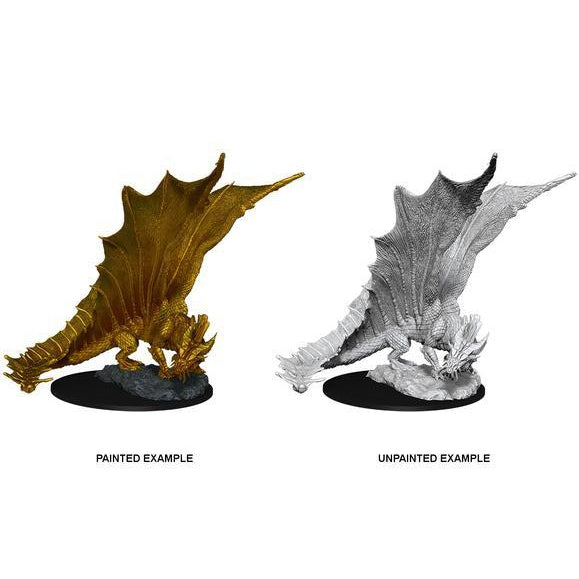 D&D Nolzur's Marvelous Miniatures:  Young Gold Dragon -LVLUP GAMES