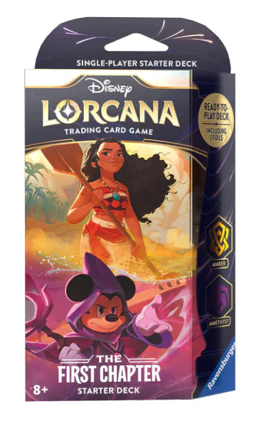 Disney Lorcana: The First Chapter Starter Decks - Amber and Amethyst