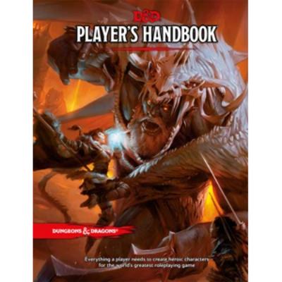 D&D (5th Edition) Player's Handbook Hardcover RPG Book-LVLUP GAMES