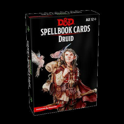 D&D Spellbook Cards-Druid-LVLUP GAMES