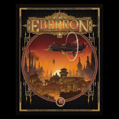 D&D (5th Edition) Eberron: Rising From the Last War Hardcover RPG Book-Alternate Art Cover-LVLUP GAMES