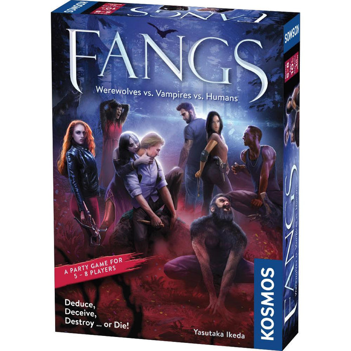 Fangs: Werewolves vs. Vampires vs. Humans