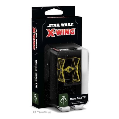 X-Wing 2nd Edition: Mining Guild TIE Expansion Pack
