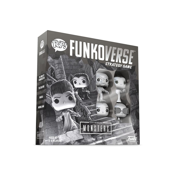Funkoverse Strategy Game: Universal Monsters - 4-Pack