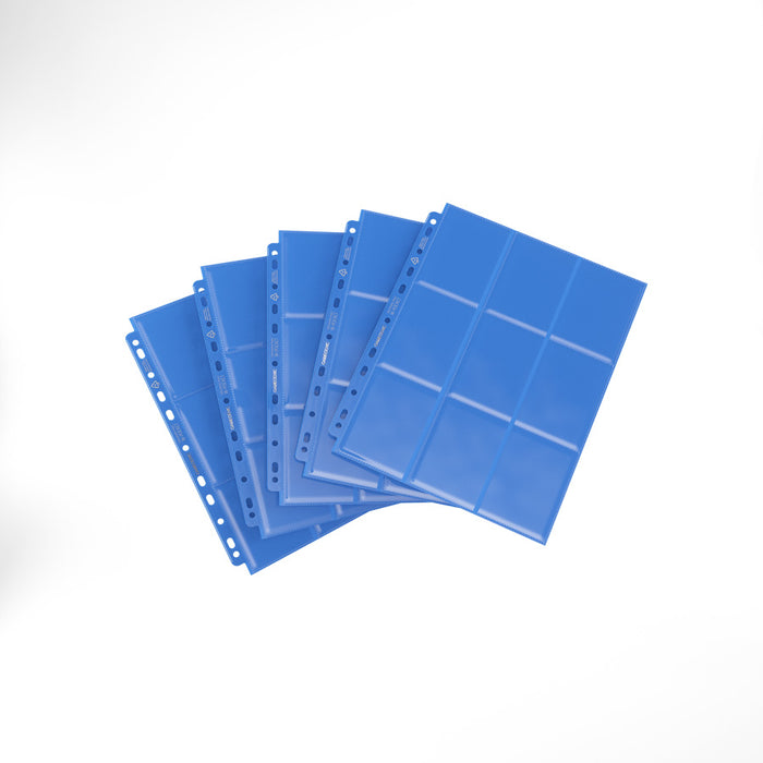Gamegenic 18-Pocket Pages: Side-loading - Blue
