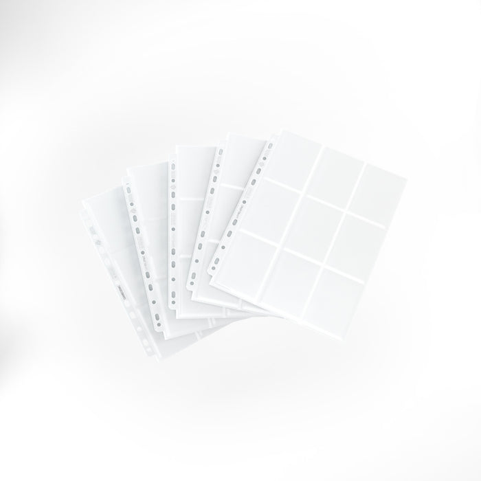 Gamegenic 18-Pocket Pages: Side-loading - White