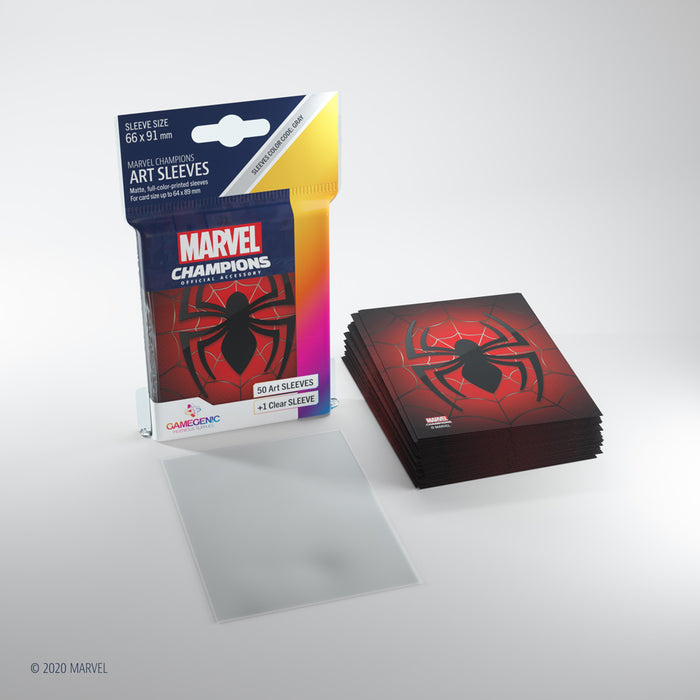 Gamegenic: Marvel Champions Art Sleeves - Spider-Man