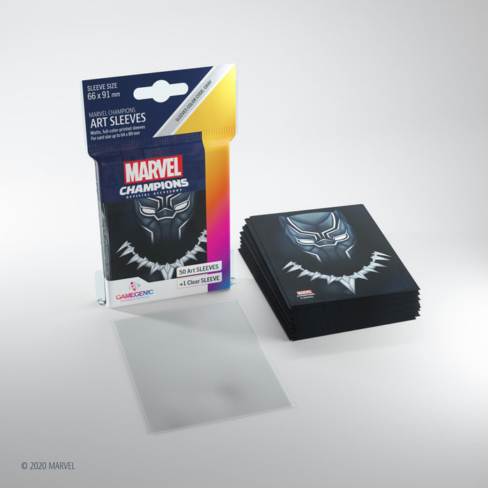 Gamegenic: Marvel Champions Art Sleeves - Black Panther