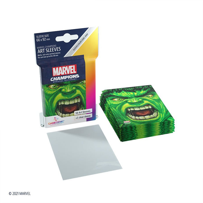 Gamegenic: Marvel Champions Art Sleeves - Hulk