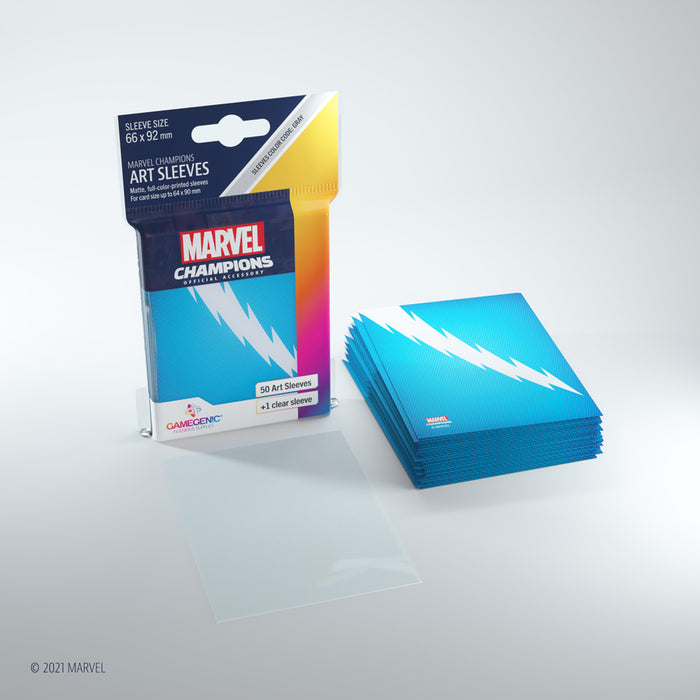 Gamegenic: Marvel Champions Art Sleeves - Quicksilver