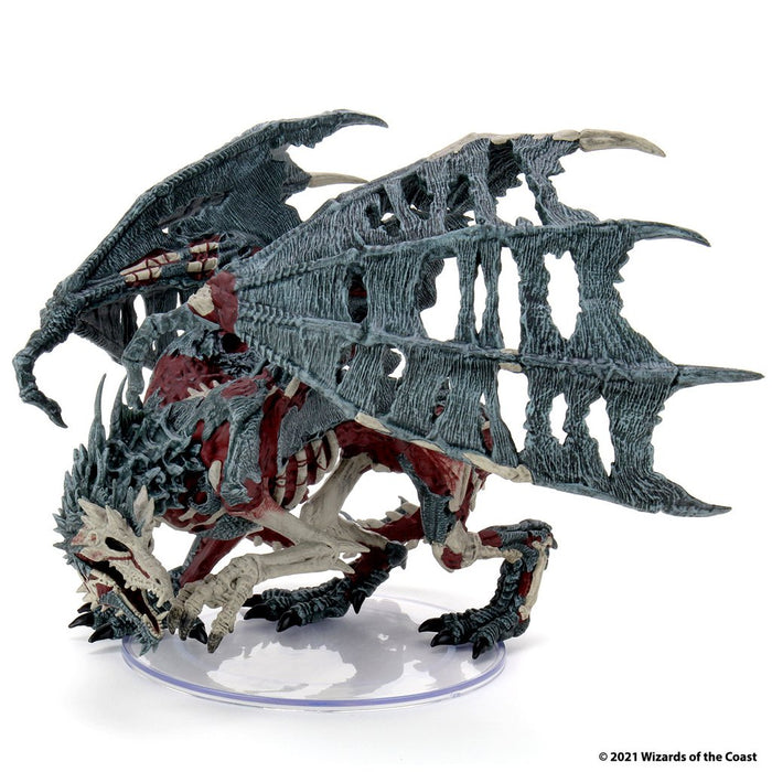 D&D Icons of the Realms: Boneyard Green Dracolich Premium Set