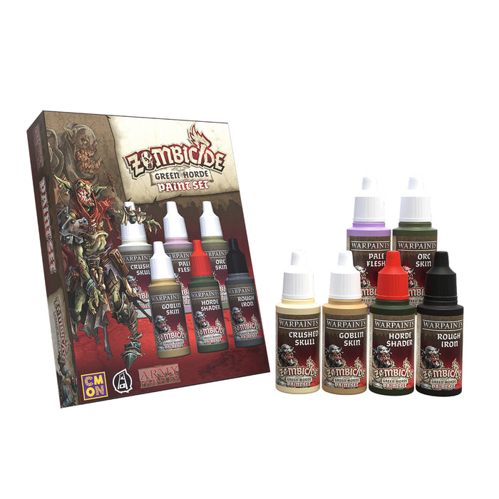 The Army Painter: Warpaints - Zombicide Green Horde Paint Set-LVLUP GAMES