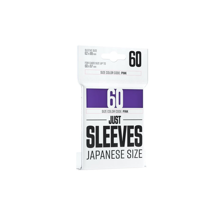 Just Sleeves: Japanese Size  - Purple 60ct