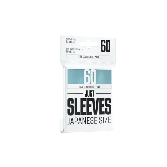 Just Sleeves: Japanese Size  - Clear 60ct