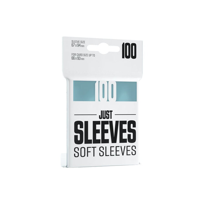 Just Sleeves: Soft Sleeves (67 x 94mm) - Clear 100ct