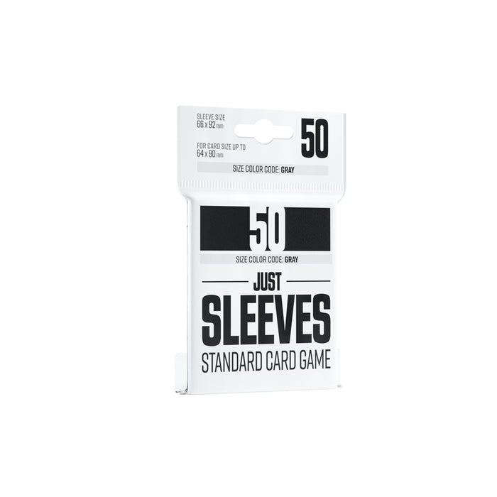 Just Sleeves: Standard Card Game - Black 50ct