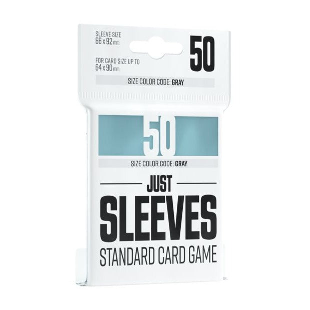 Just Sleeves: Standard Card Game - Clear 50ct