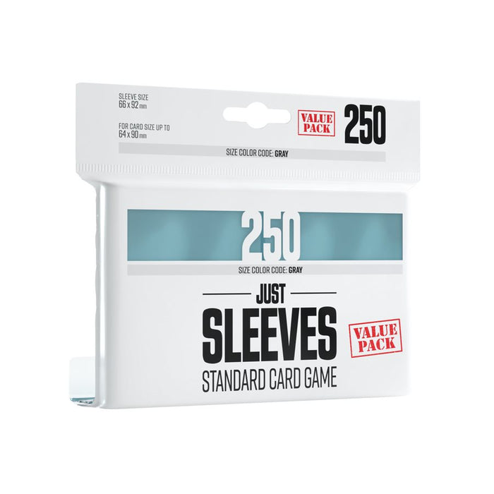 Just Sleeves: Standard Card Game Value Pack - Clear 250ct