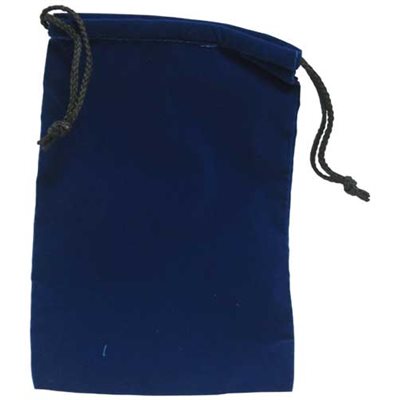 Koplow Cloth Dice Bag, 6" x 9" Large-Blue-LVLUP GAMES