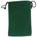 Koplow Cloth Dice Bag, 6" x 9" Large-Green-LVLUP GAMES