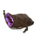 Koplow Satin-Lined Dice Bag, Small-Black w/Purple-LVLUP GAMES