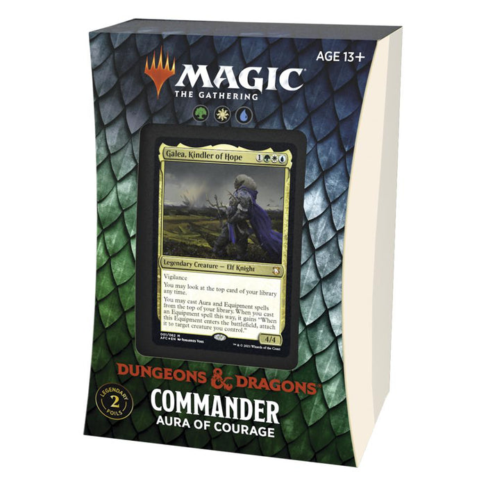 Magic the Gathering: D&D Adventures in the Forgotten Realms - Aura of Courage Commander Deck