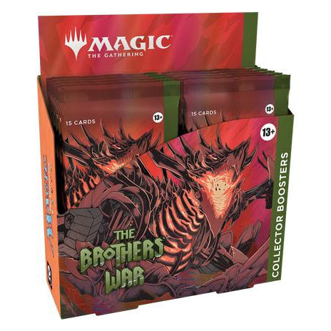 Magic The Gathering: The Brothers' War Collector Booster Box (12 Booster Packs)