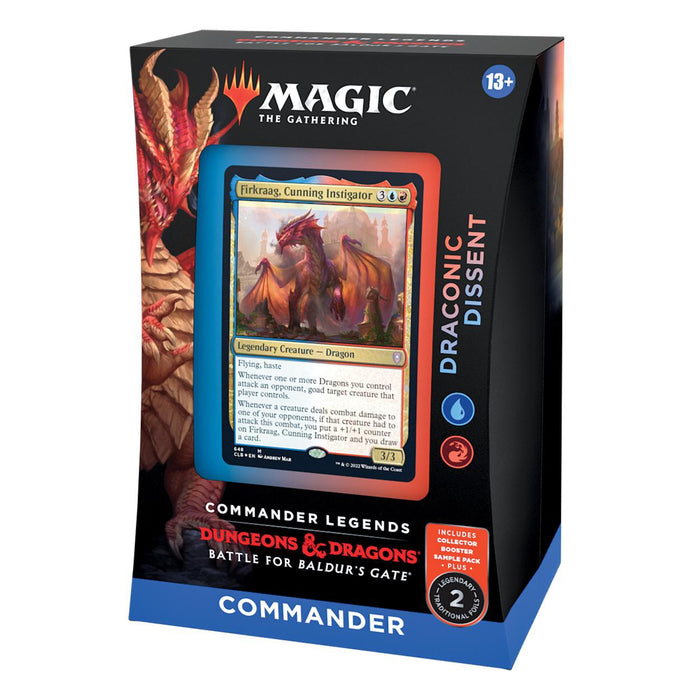 Magic the Gathering: Commander Legends - Battle for Baldur's Gate Commander Deck - Draconic DIssent
