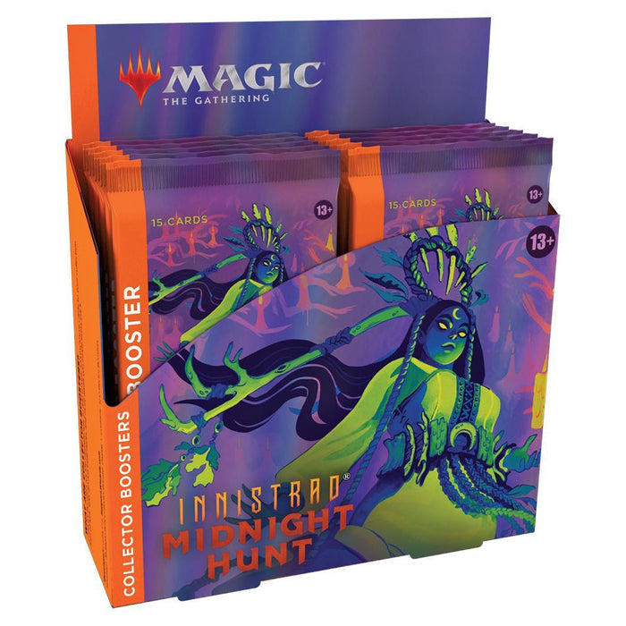 Magic the Gathering: Innistrad: Midnight Hunt - Collector Booster Box (12 Packs)