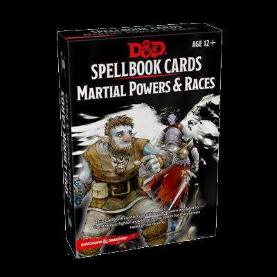 D&D Spellbook Cards-Martial Powers & Races-LVLUP GAMES