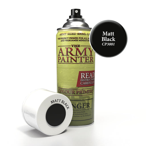 The Army Painter: Colour Primer - Matte Black Spray 