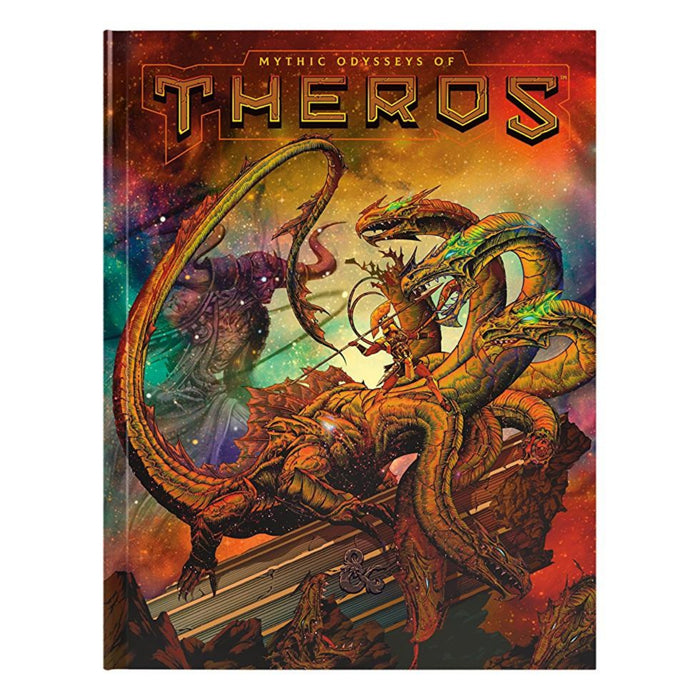 PRE-ORDER | D&D (5th Edition) Mythic Odysseys of Theros Hardcover RPG Book-Alternate Cover Art-LVLUP GAMES