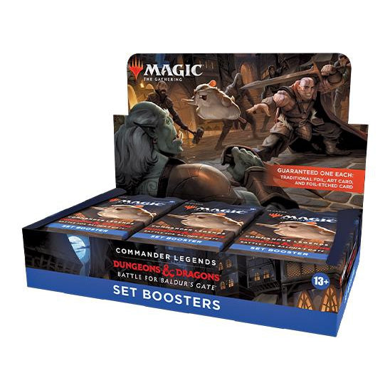 Magic the Gathering: Commander Legends - Battle for Baldur's Gate Set Booster Box (18 Booster Packs)