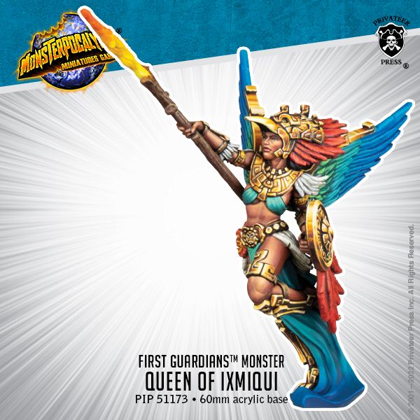Monsterpocalypse: First Guardians - Queen of Ixmiqui