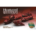 PolyHero Dice: Wizard Set-Heartwood w/Moonsilver-LVLUP GAMES