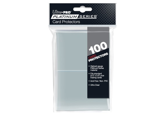 Ultra Pro: Platinum Series Card Sleeves, Clear 100ct