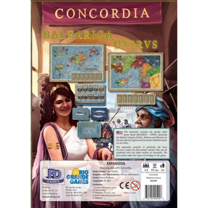 Concordia: Balearica Cyprus-LVLUP GAMES